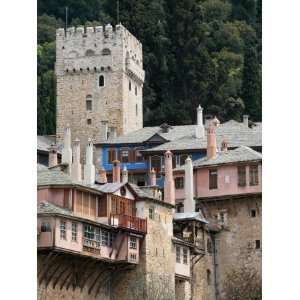  Dokhiariou Monastery on Mount Athos, Mount Athos, UNESCO 