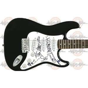  UNEARTH Signed Autographed Guitar & FLAWLESS PROOF ed 