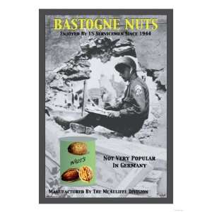 Bastogne Nuts Giclee Poster Print, 24x32 