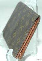 Authentic Louis Vuitton Bill Fold Wallet w/Dust Bag  