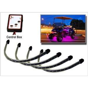  Pink LED Golf Cart Underbody Lighting Kit Automotive