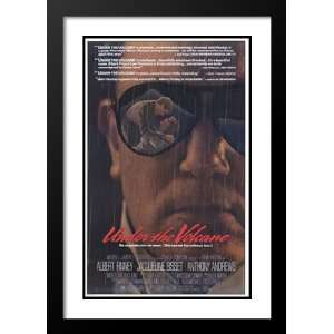 Under the Volcano 20x26 Framed and Double Matted Movie Poster   Style 