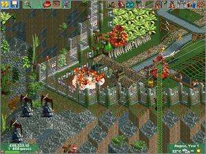 RollerCoaster Tycoon Triple Thrill Pack 2 w/ Manual PC  