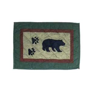  Patch Magic 19 Inch by 13 Inch Bear Trail Place Mat