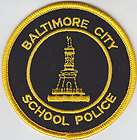 BALTIMORE CITY MARYLAND K9 K 9 MD POLICE DOG PATCHes  