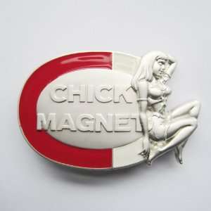  Chick Magnet Girl Belt Buckle 