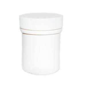  White Plastic Vials / Bottles with Screw on Lids (Pack of 