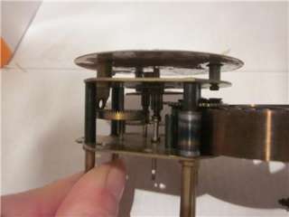 Vintage Antique Horolovar Flying Pendulum Clock Ignatz Jerome & Co 