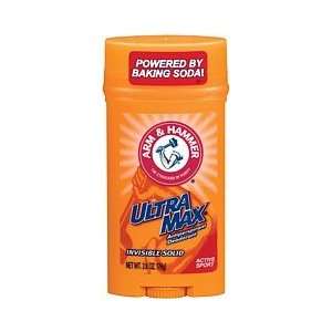  Arm & Hammer UltraMax Invisible Solid Active Sport 2.8oz 