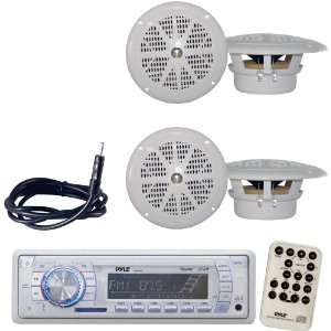   Dual Cone Waterproof Stereo Speaker System   PLMRNT1 22 Weather