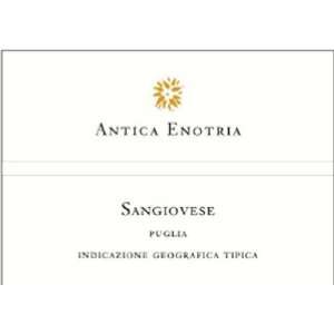   Antica Enotria Puglia Sangiovese Igt 750ml Grocery & Gourmet Food