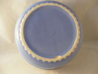 Vintage Blue Covered Casserole Halls Superior Quality Kitchenware 