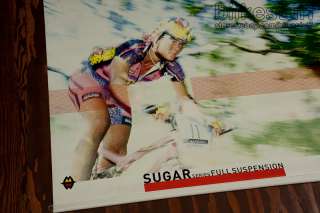  Pezzo Sugar Full Suspension Mountain Bike Shop Vinyl Banner  