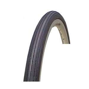   Solid Black Bicycle Tire w/Touring/Street Tread.