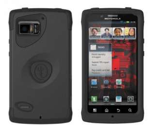 AEGIS Black TRIDENT Skin + Hard Cover for Motorola DROID BIONIC XT875 