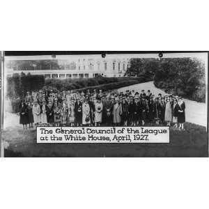  National League of Women Voters,White House,1927,DC