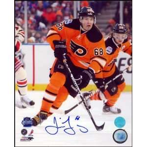 Jaromir Jagr Philadelphia Flyers Autographed/Hand Signed 2012 Winter 
