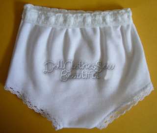18 iNCH DOLL CLOTHES White Underwear Undies Necessity  