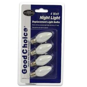  Solid White Light Bulbs 4 Watts 4 Pc Case Pack 144