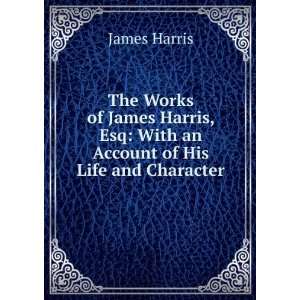   Character, by the Earl of Malmesbury James Harris  Books
