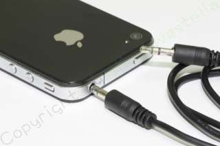   5mm Aux Auxiliary Cable Cord For Apple iPhone iPod Car Stereo PA068