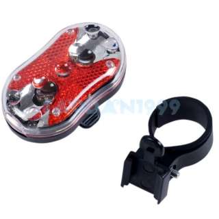 LED Bike Bicycle Back Rear Tail Flashlight Lamp Torch Safety  