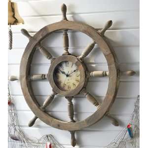  Ships Wheel Clock