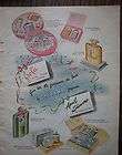 1946 Cheramy April Showers perfume Dusting Powder Color