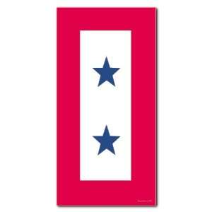  Two Star Service Banner Magnet 