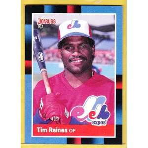  1988 Donruss #345 Tim Raines [Misc.]