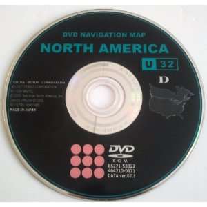  U32 Toyota Lexus OEM Navigation DVD Update GPS Software 