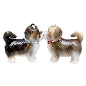  Kissing Shih Tzus Magnetic Salt and Pepper Shakers