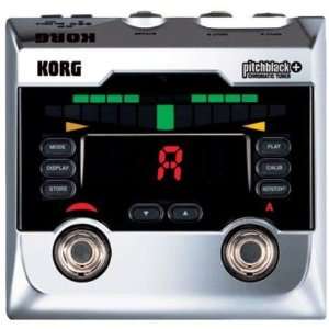  Korg Pitchblack+ Limited Edition Chrome Pedal Tuner 