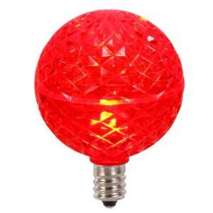  Club Pack of 25 Red LED G50 Christmas Replacement Bulbs 