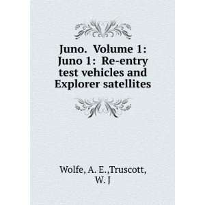 Juno. Volume 1 Juno 1 Re entry test vehicles and Explorer satellites
