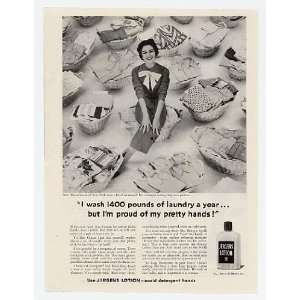   Theo Croner of New York Jergens Lotion Print Ad (5494)