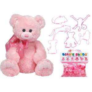 TY Beanie Baby Pink Bear Isabella   Classic 13 & Free Bonus 12 Beanie 