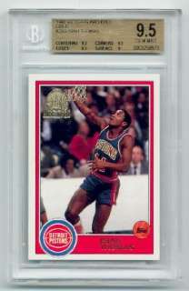 1992 93 Topps Archives Gold Isiah Thomas Rookie BGS 9.5  