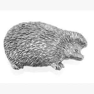  Pewter Pin Badge Animal Hedgehog