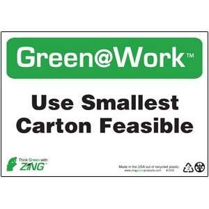  Use Smallest Carton Feasible Sign Patio, Lawn & Garden