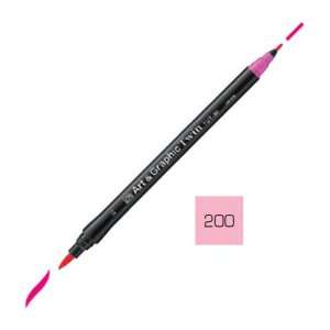  ZIG Art and Graphic Twin Tip Brush Marker Pen 200 Pastel 