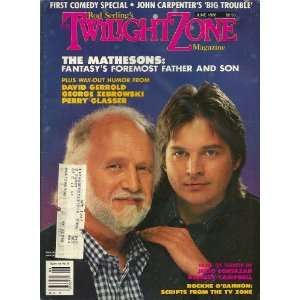   TWILIGHT ZONE 6/86 John Carpenter The Mathesons Twilight