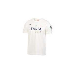  Italy 10/12 Azzurri Soccer T Shirt (White) Sports 