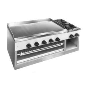  Griddle/Cheesemelter, Budget Series, Counter Model, Gas 