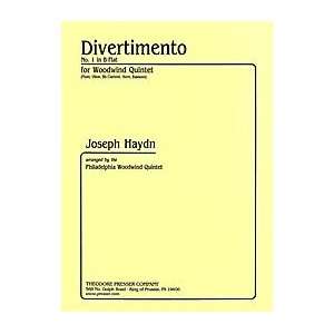  Divertimento   No. 1 in B Flat Musical Instruments