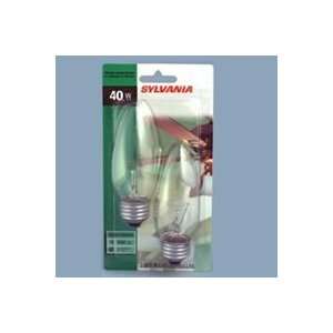  Sylvania Lighting 60W/B13/CLR/CD2 Clear Fan Bulb 60w (Pack 