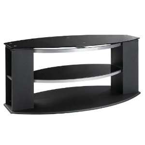 TV Stands & Home Entertainment 48 TV Stand with Black Glass TV1148BKG