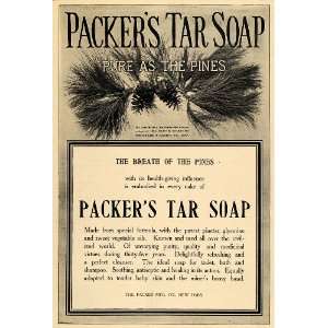  1907 Ad Pure As Pine Tar Soap Packers Manufacturing 