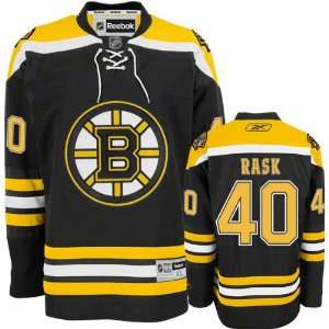 Tuukka Rask Jersey Reebok Black #40 Boston Bruins Premier Jersey