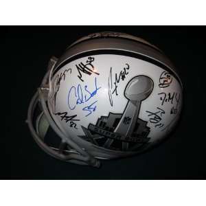  2011 New York Giants Team Signed Autographed Full Size 